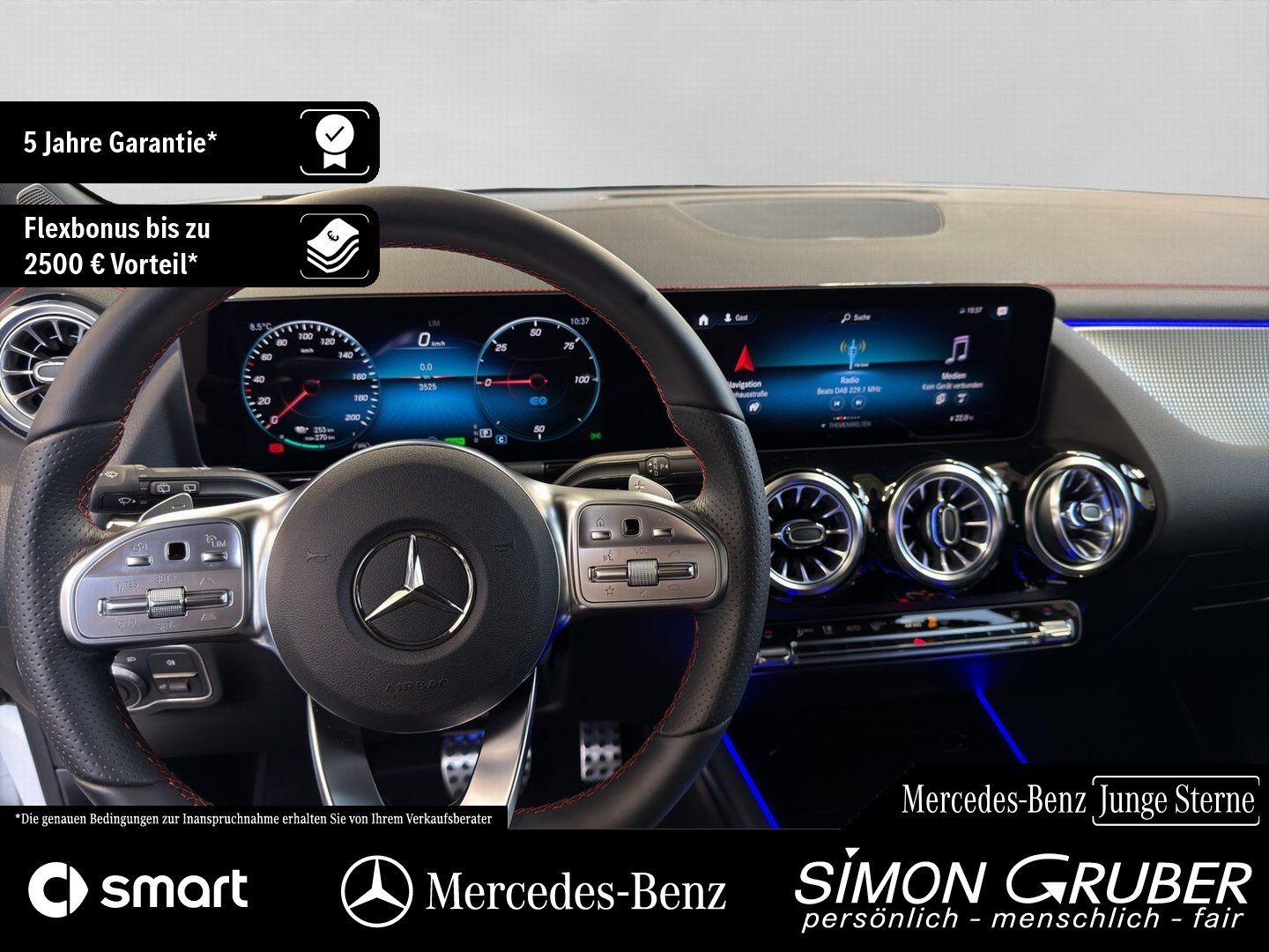 Fahrzeugabbildung Mercedes-Benz EQA 250 AMG Night Distronic Burm Ambi KeylessGo