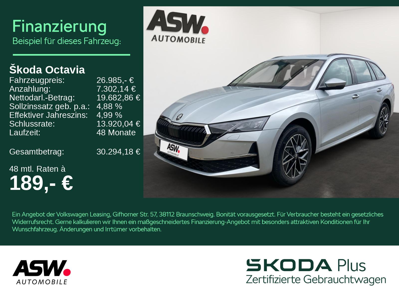 Skoda Octavia Combi Selection 2,0TDI 150PS DSG AHK ACC