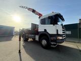 Scania 420 Dreiseitenkipper+Kran Palfinger PK21000* - Scania Autotransporter