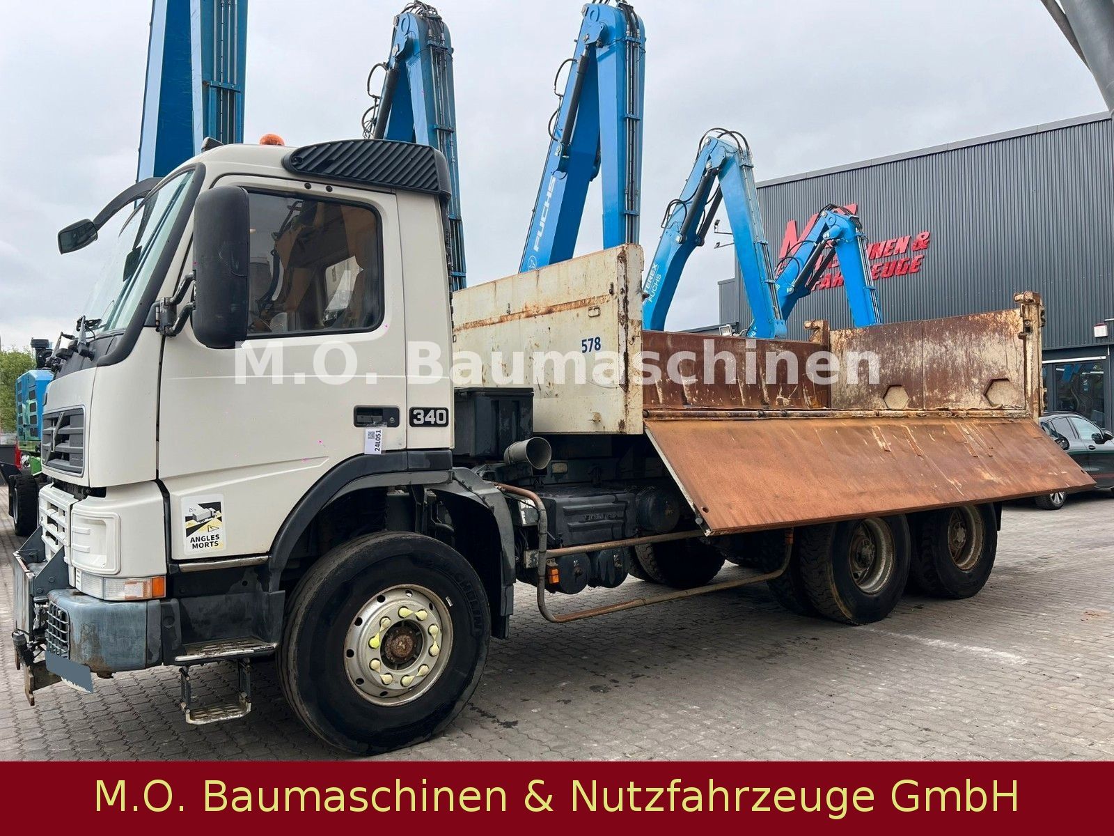 Fahrzeugabbildung Volvo FM 12-340 / Bordmatik / 6x4 /3. Seitenkipper/