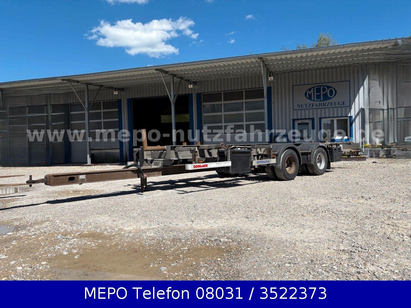 Sommer Jumbo Tandem Lafette Verzinkt 235/75R17,5