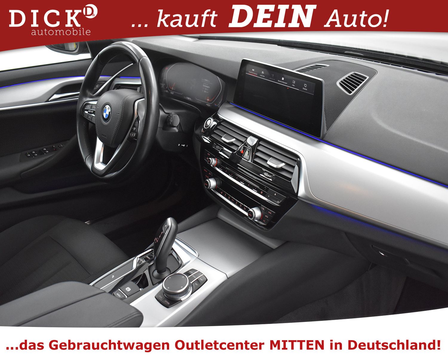 Fahrzeugabbildung BMW 520i T Aut NAVI PROF+KAMER+VIRTU+LED+SHZ+APPLE+M