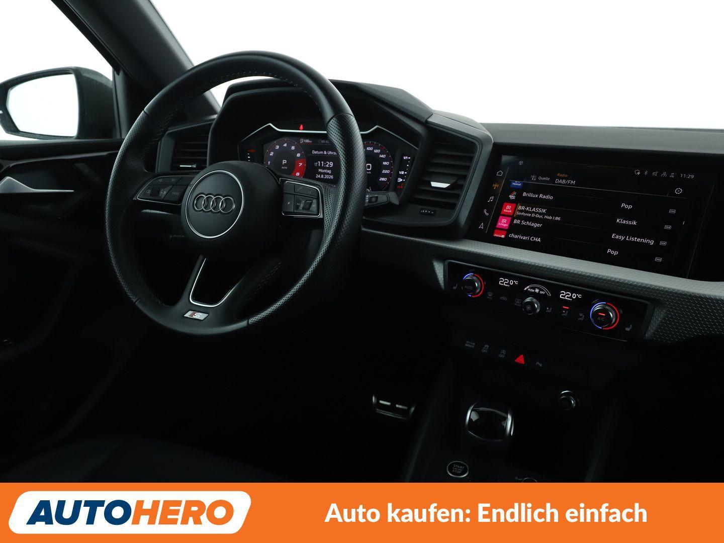 Audi A1 Sportback 30 TFSI S line Aut.*NAVI*LED*TEMPO*, миниатюра 12