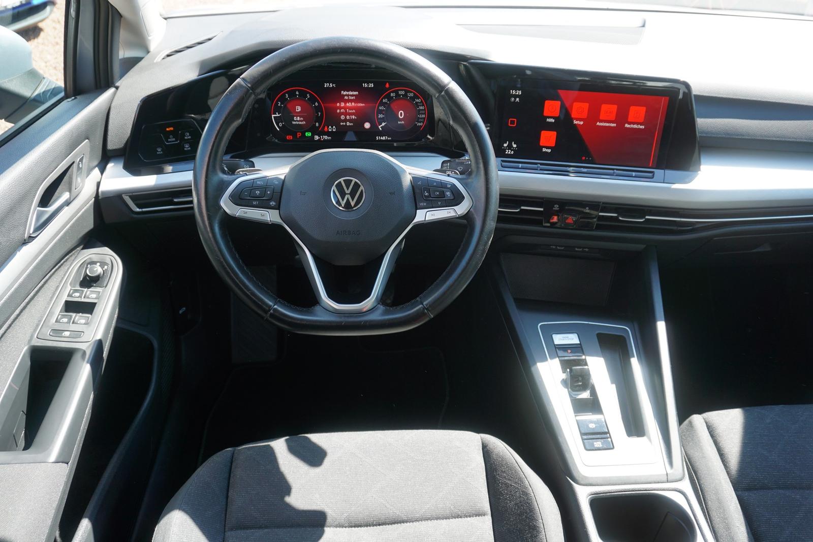 Volkswagen Golf VIII Variant Life eTSI LED Navi ACC DAB, миниатюра 10