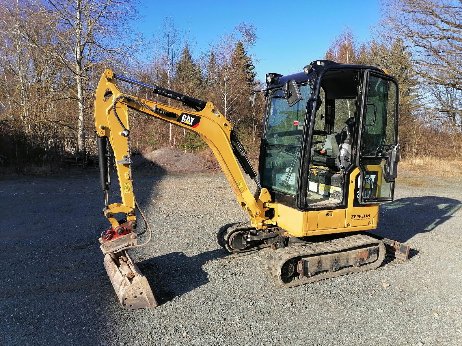 CAT 301.8 SW 3x Löffel