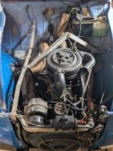 Citroën 2 CV Verzinkter Rahmen,VA Federtöpfe , H-Kennz. - blaue Citroën 2 CV