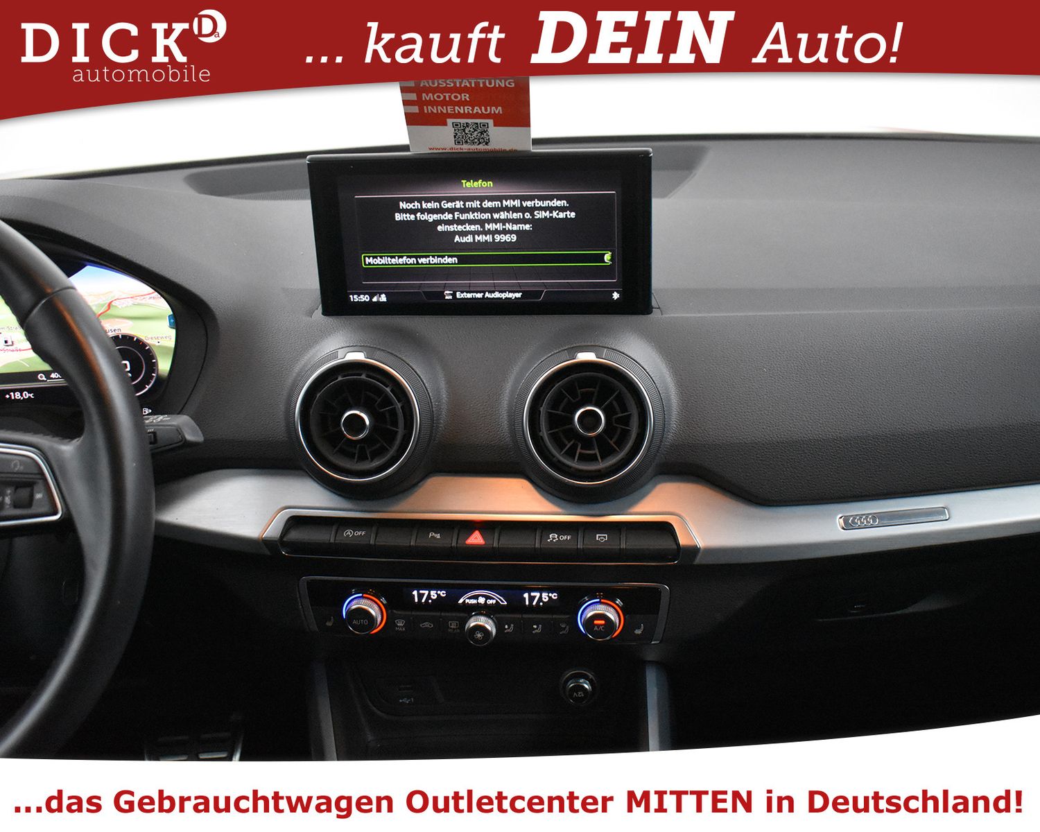AUDI Q2 30TFSI OFF ROAD+VIRTU+B&O+LED+STDHZ+LEDER+NAV - Image 14