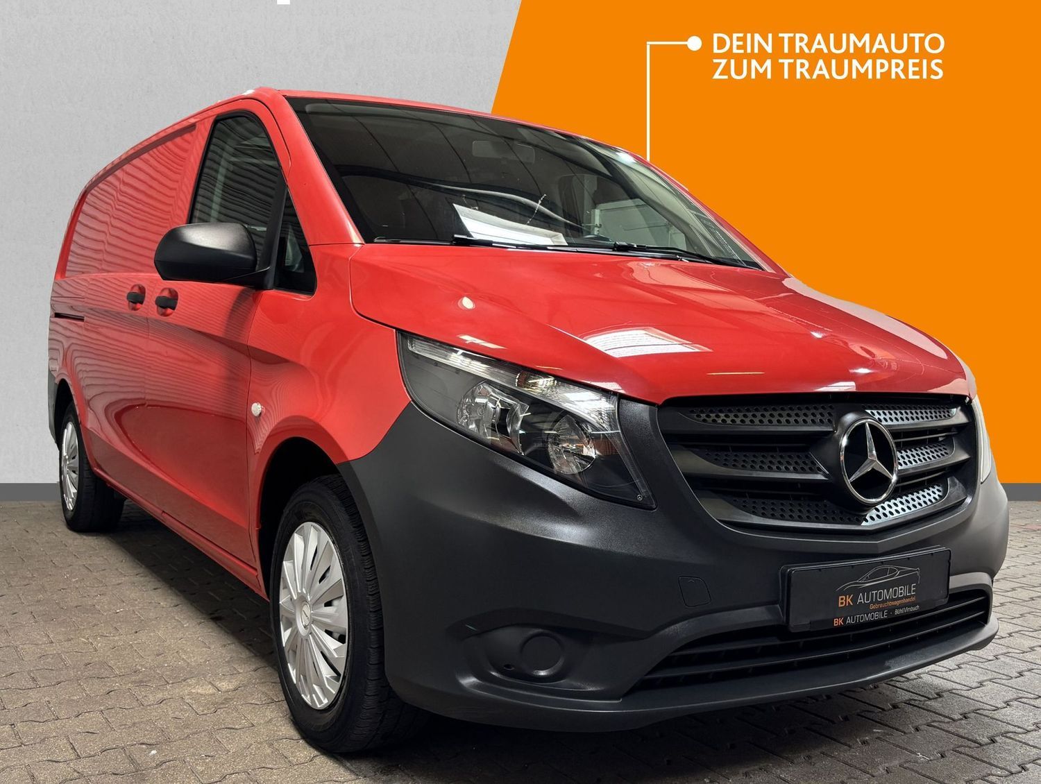 Fahrzeugabbildung Mercedes-Benz Vito 116 CDI lang Sortimo#Navi#Klima#Temp.