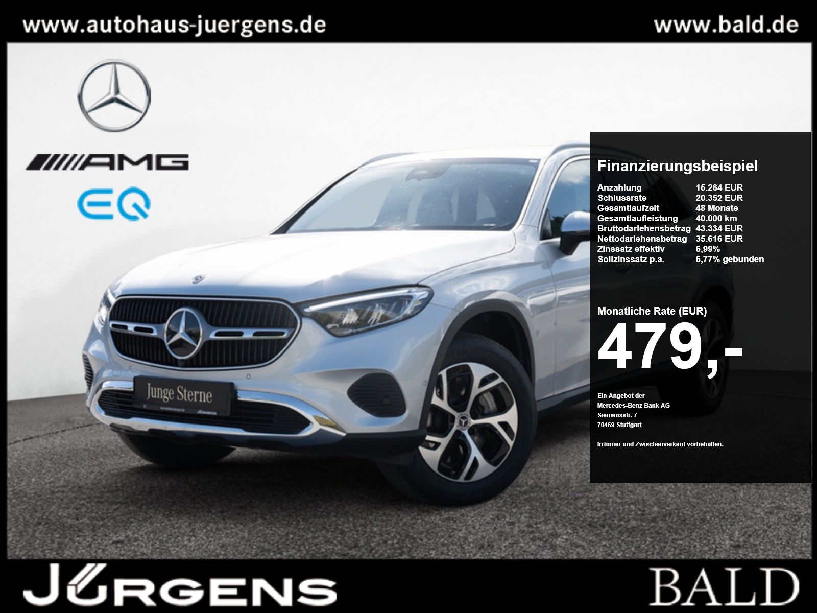 Mercedes-Benz GLC 300 e 4M Avantgarde LED 360 Distr AHK Memo foto 1