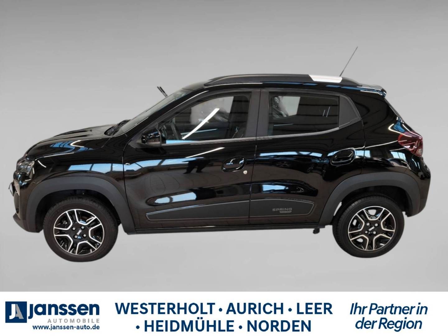 Fahrzeugabbildung Dacia Spring Essential CCS- Anschluss