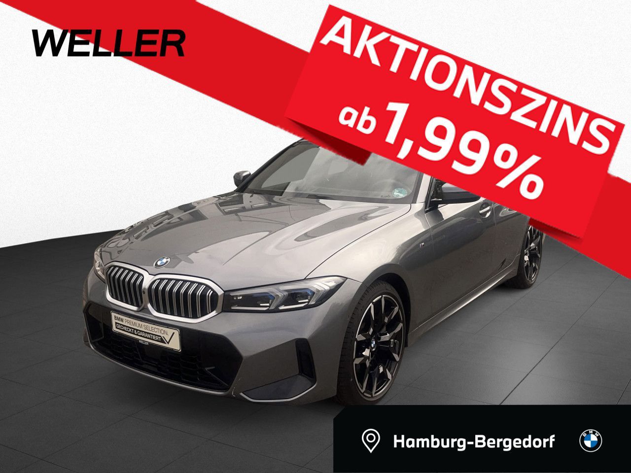 BMW 330i xDrive Touring M-Sport ACC 360° HiFi 19"