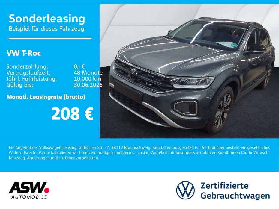 Volkswagen T-Roc Goal 1,0 TSI LED NAVI ACC PDC SHZ VC
