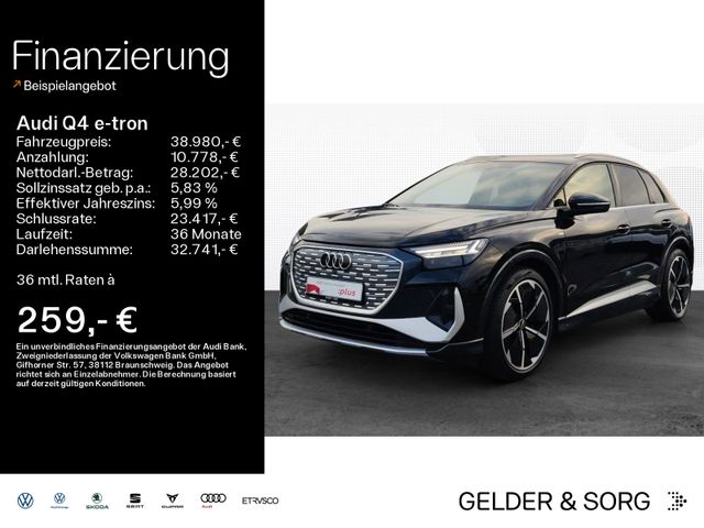 Audi Q4 e-tron 50 qu. S line Pano*Matrix*SONOS*HuD*VC