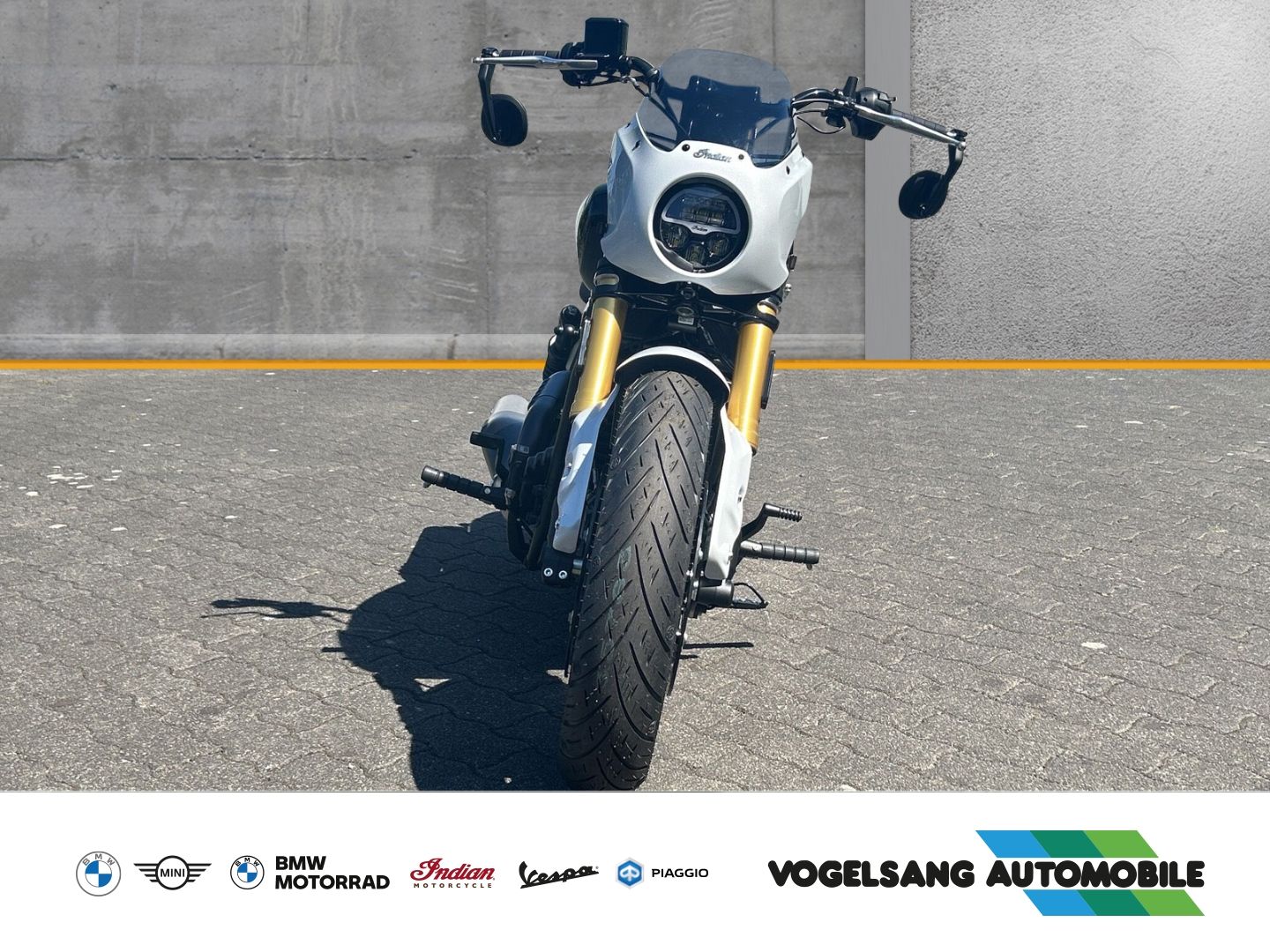 Fahrzeugabbildung Indian Scout 101 / Heckumbau / Klappenauspuffanlage /