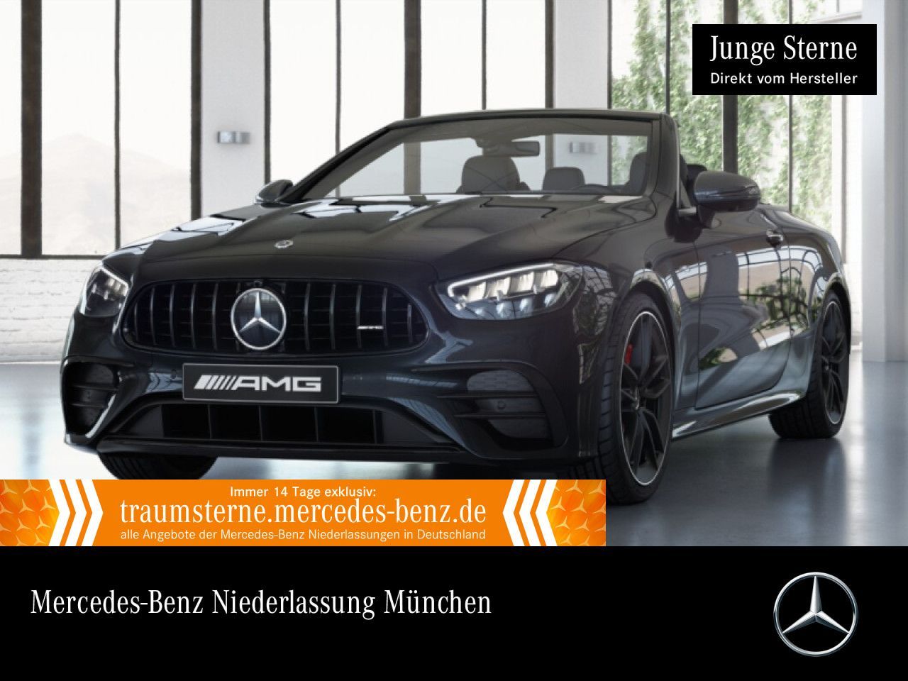 MERCEDES-BENZ E 53 4M Cabrio Dyn+/PerfAGA/Night/Carbon/Driver