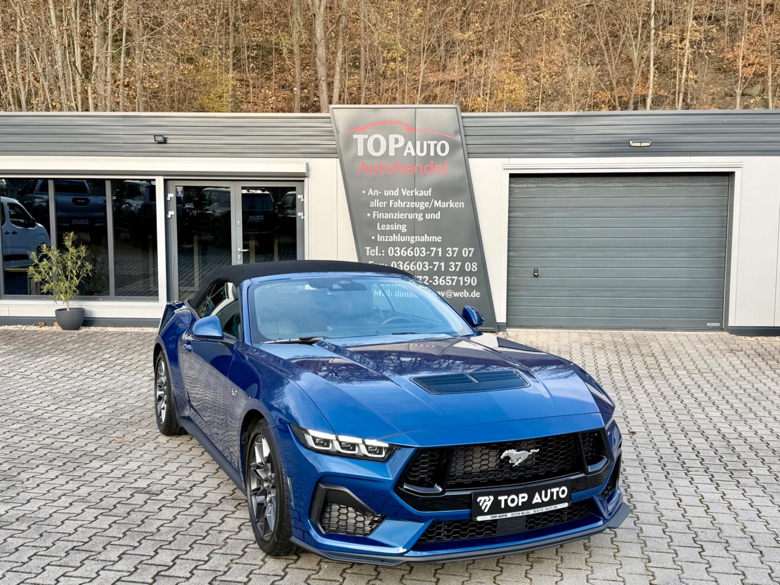 Ford Mustang Convertible 5.0 Ti-VCT V8 328 GT MY 2024