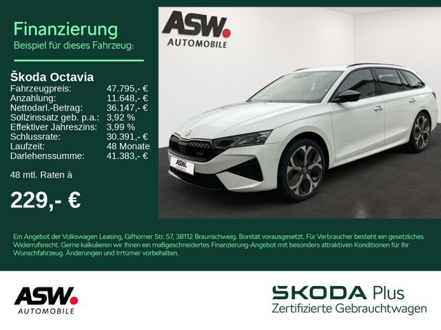 Skoda Octavia Combi RS 2,0TSI 195kW DSG 360° ACC AHK