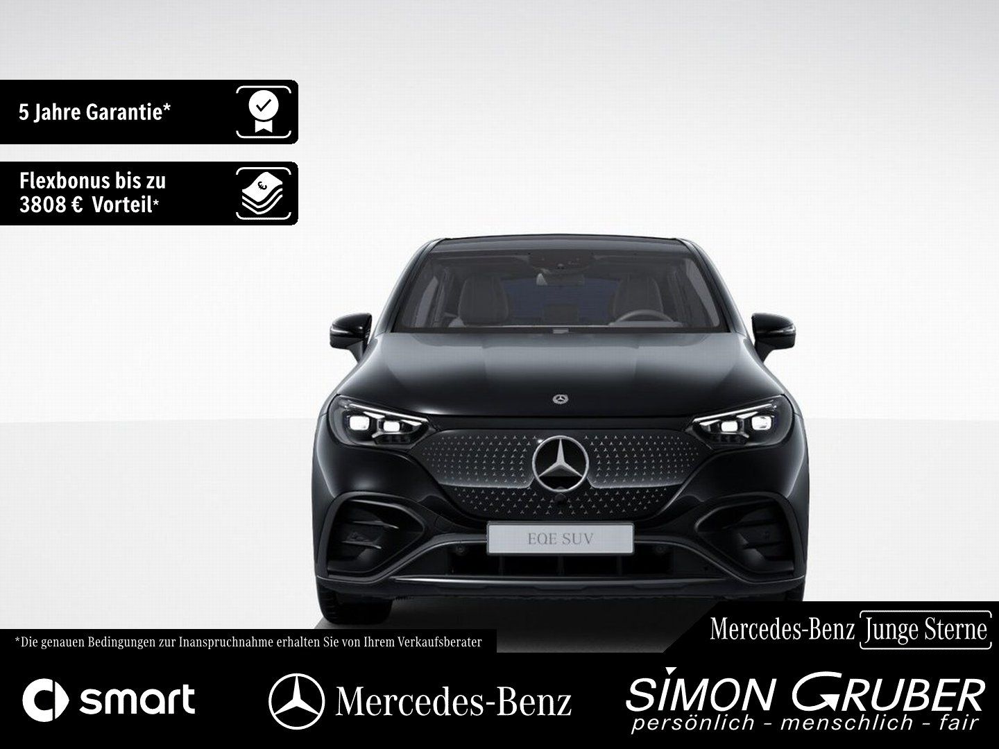 Fahrzeugabbildung Mercedes-Benz EQE 350+ SUV AMG Night Pano Airmatic DigiLight