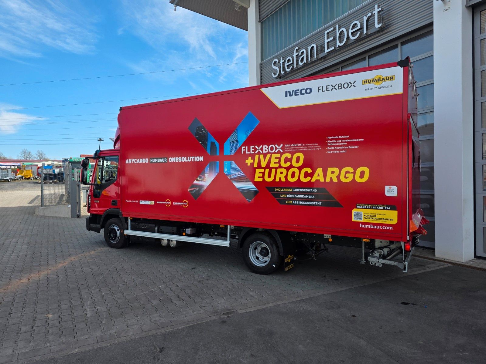 Fahrzeugabbildung Iveco Eurocargo ML75E19/P LBW 1.000kg Kamera Spoiler
