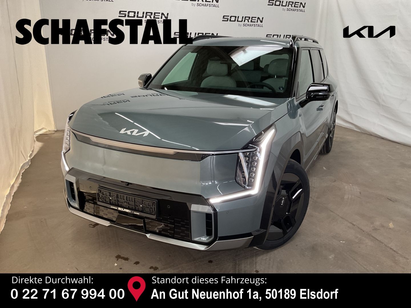 Kia EV9 4WD GT-line Pano 7-Sitzer Gewerbe sofort ver