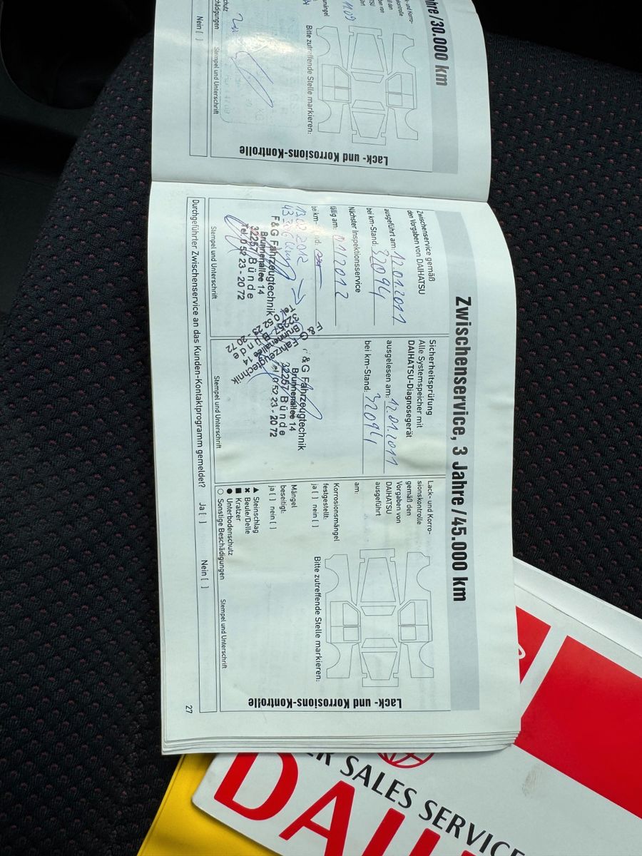 Fahrzeugabbildung Daihatsu Sirion 1.3 Klima+Zentral+Allwetterreifen GEWERBE
