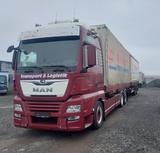 MAN TGX 26.500 BDF + Tandem Anhänger + 2x Brücke - Pkw-Anhänger Tandem