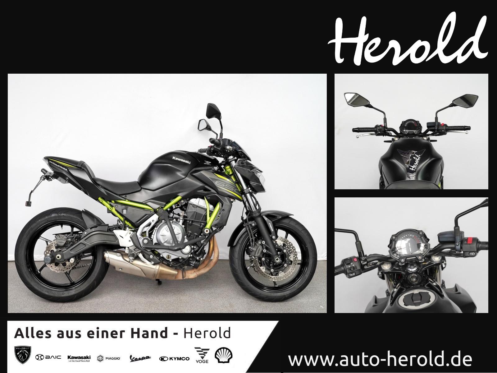 Kawasaki Z650 A2 gedrosselt 35kw