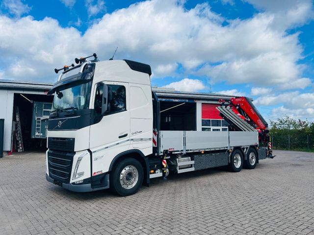 Volvo FH 540 6x2 Container Fassi F545 Heck