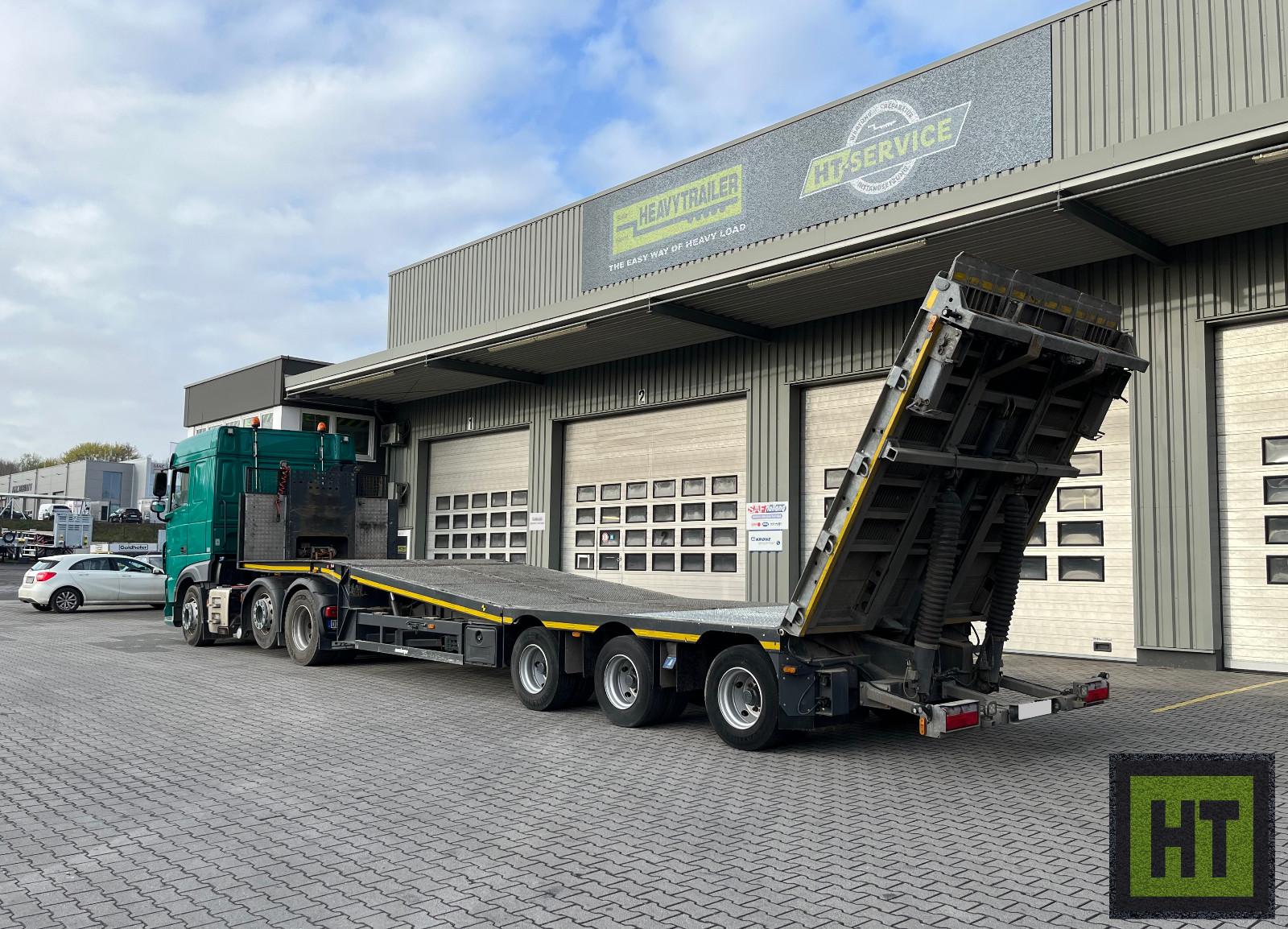 Meusburger 3-Achs-Semi-hydr.Ladeboden u. abklappbarem Heck