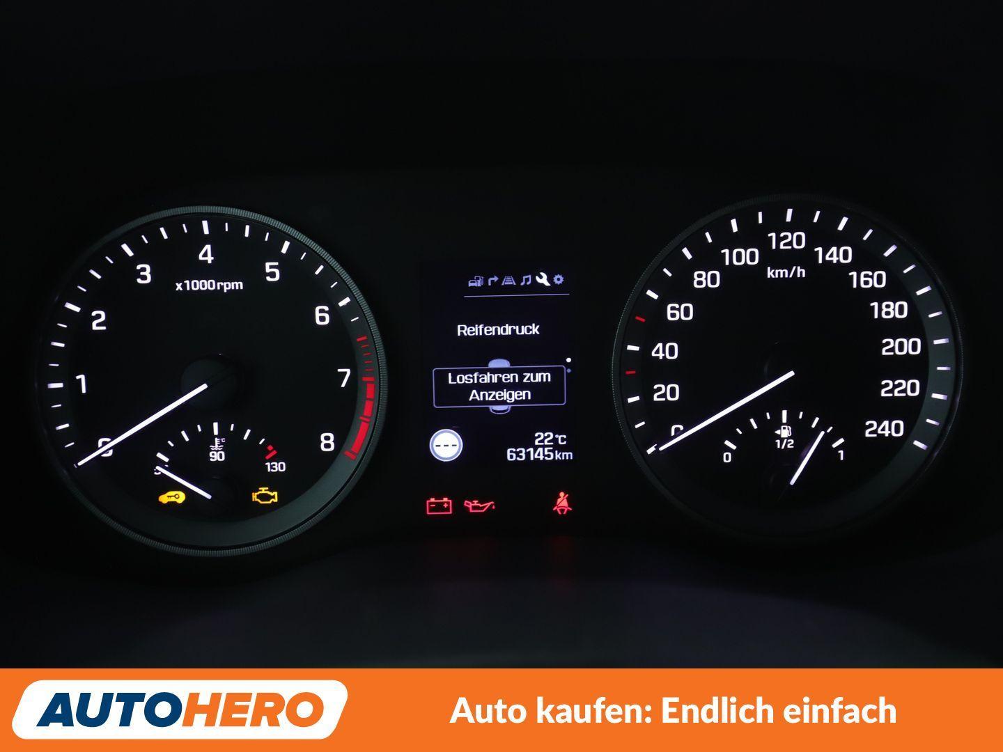 Hyundai Tucson 1.6 Advantage blue 2WD*NAV*TEMPOMAT*CAM*
