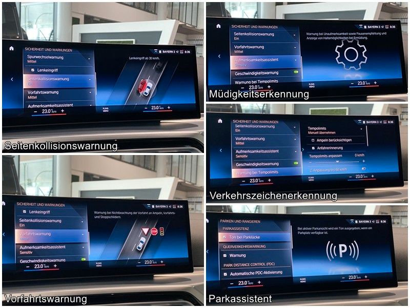 BMW i4 M50 M-Sitze Laser SurrView eGSD H&K ACC AHK foto 15