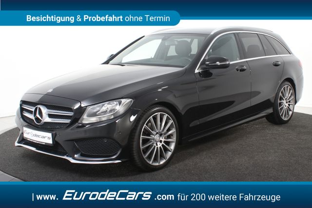 MERCEDES-BENZ C 180 T AMG Line *Leder*2xAMG*Navi*SHZ*EHK*