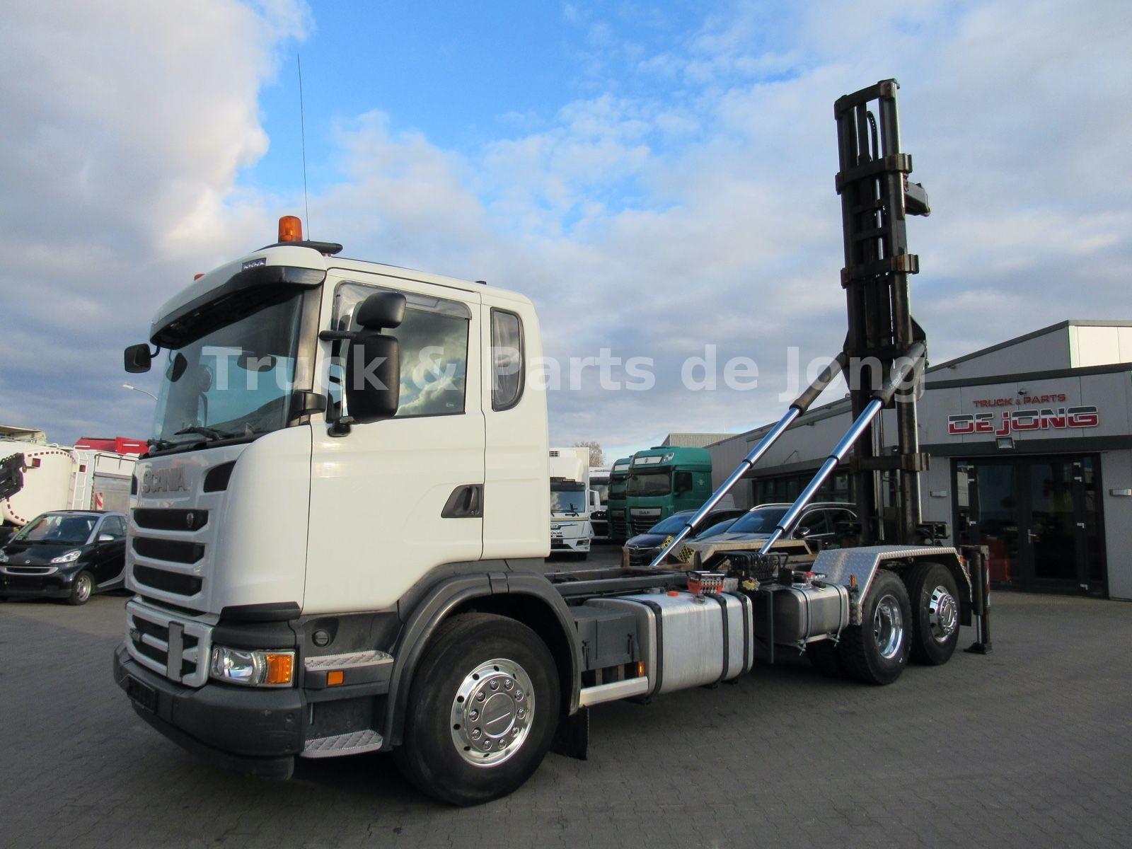 Scania G-410/ Silo-Abrollkipper Combilift/Retarder /Top