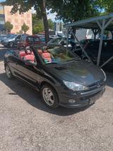 Peugeot 206 Cabriolet CC Platinum - Peugeot 206: Schwarz, 206cc
