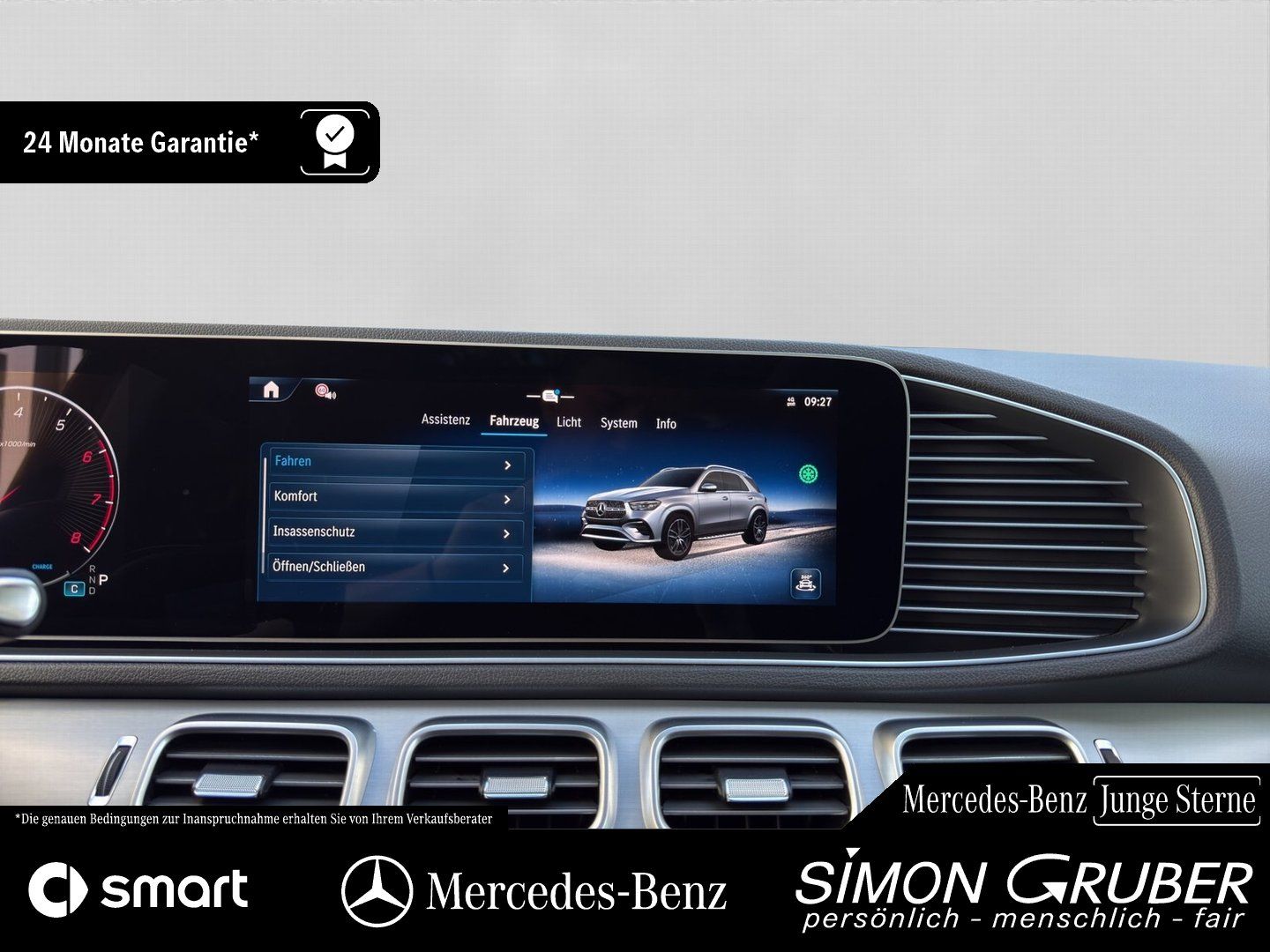 Fahrzeugabbildung Mercedes-Benz GLE 450 4M Leder Pano Memo 360 Burm AHK