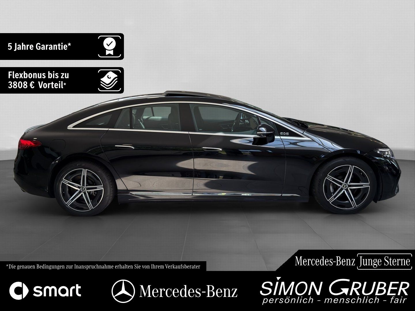 Fahrzeugabbildung Mercedes-Benz EQS 580 4M AMG Pano Hyper Sitzklima Massage