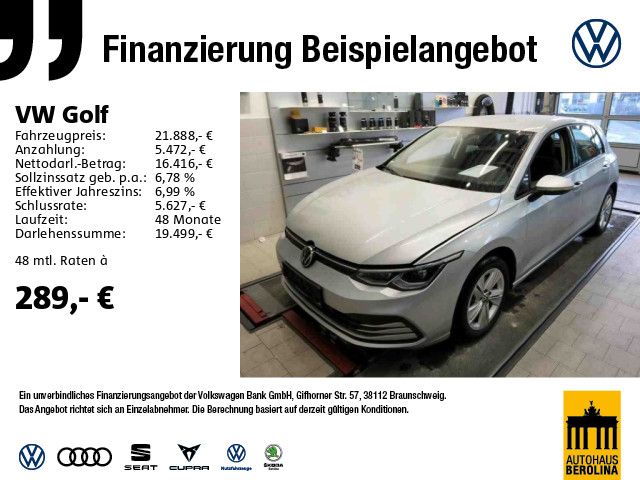 Volkswagen Golf VIII 1.5 eTSI Life DSG *LED+*ACC*PDC*SHZ*