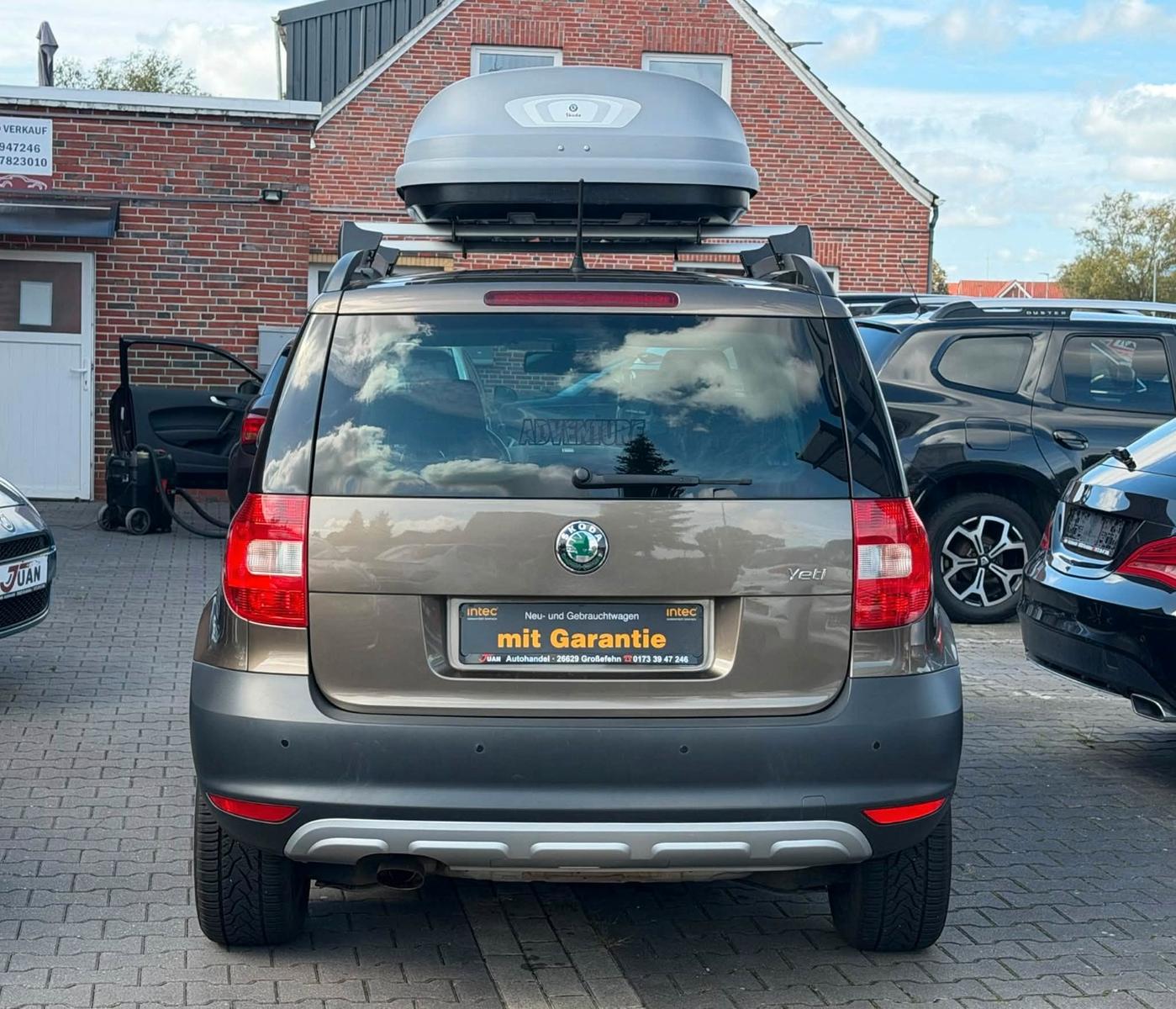 Skoda Yeti Adventure 1.2 TSI 105 ch DSG – 1ère main – Boîte automatique – Sièges chauffants – Attelage – Climatisation Auto