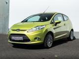 Ford Fiesta Titanium TDCI 95 PS 1 Hand Rentner - Ford Fiesta: Grün, Metallic