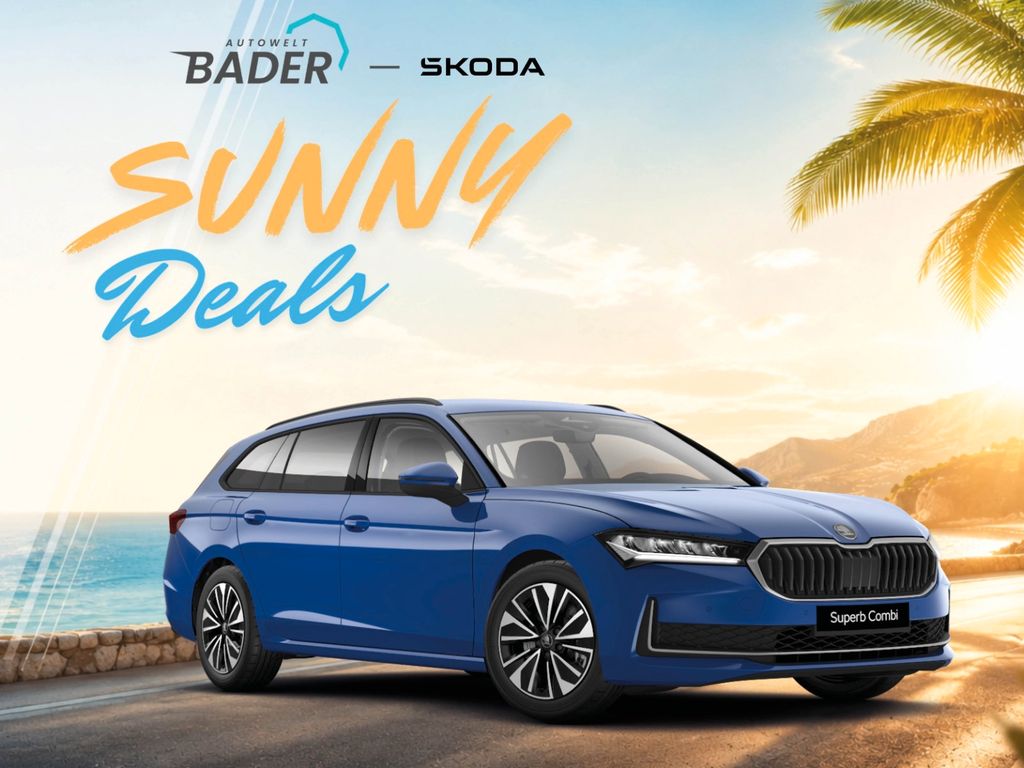 Abbildung Leasingangebot Skoda Superb Combi iV "Sunny Deals" AUTOWELT-BADER!