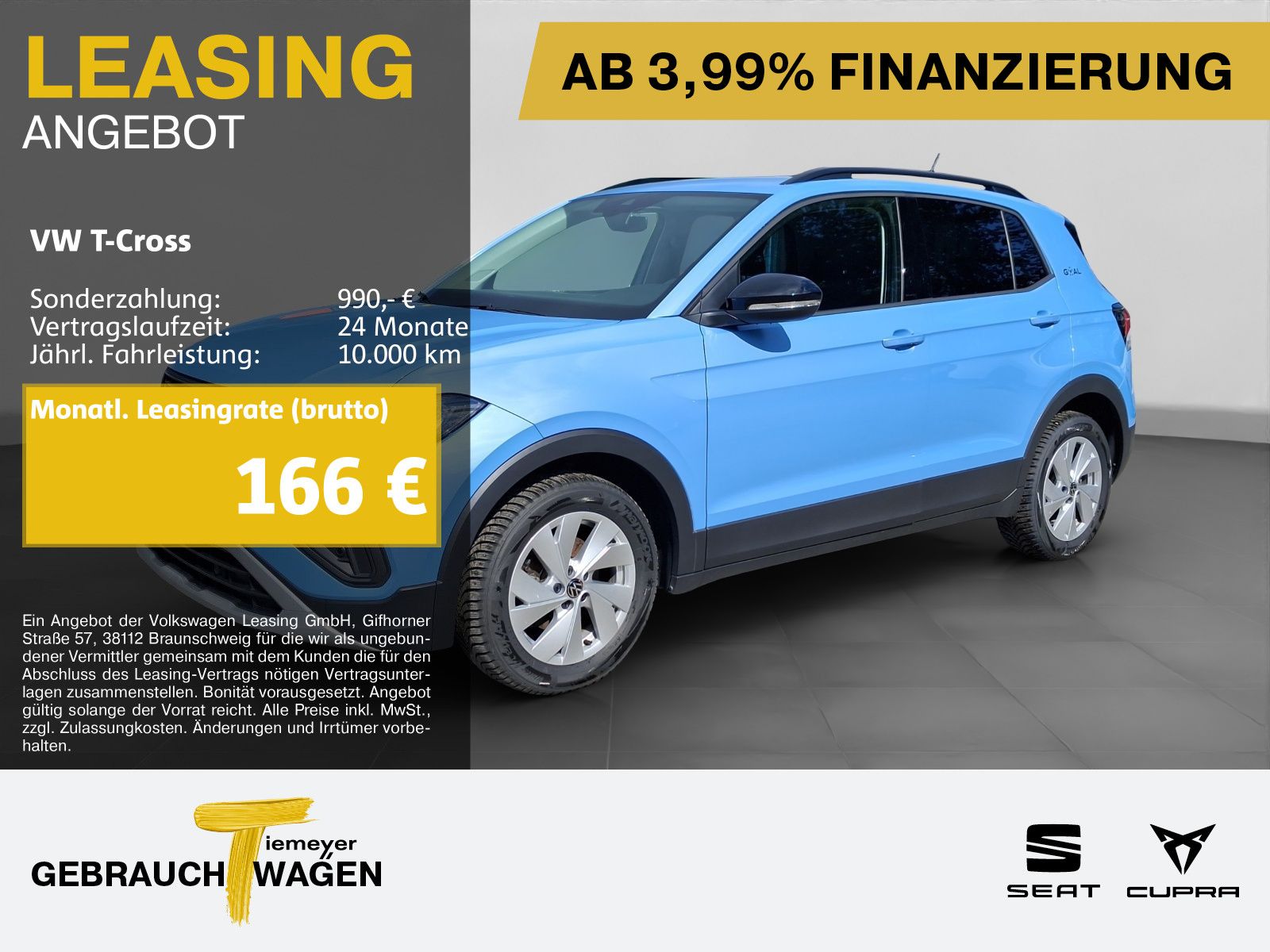 Volkswagen T-Cross 1.0 TSI GOAL NAVI ASSIST LM16