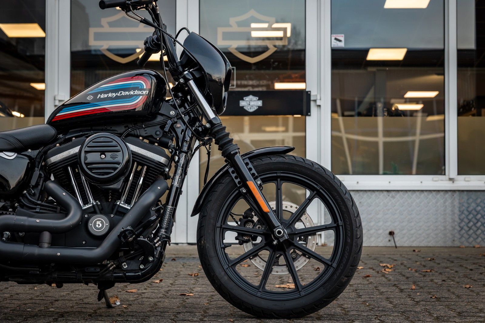 Fahrzeugabbildung Harley-Davidson XL883N - Iron 883 Auspuff - Kesstech - Ape