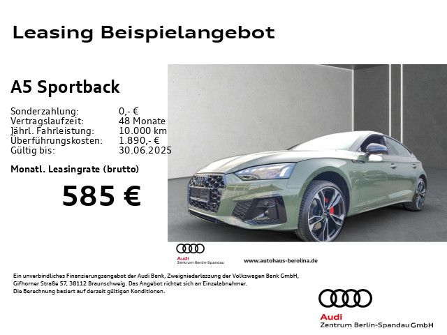 AUDI A5 Sportback 40 TFSI qu. S line S tronic *HuD*