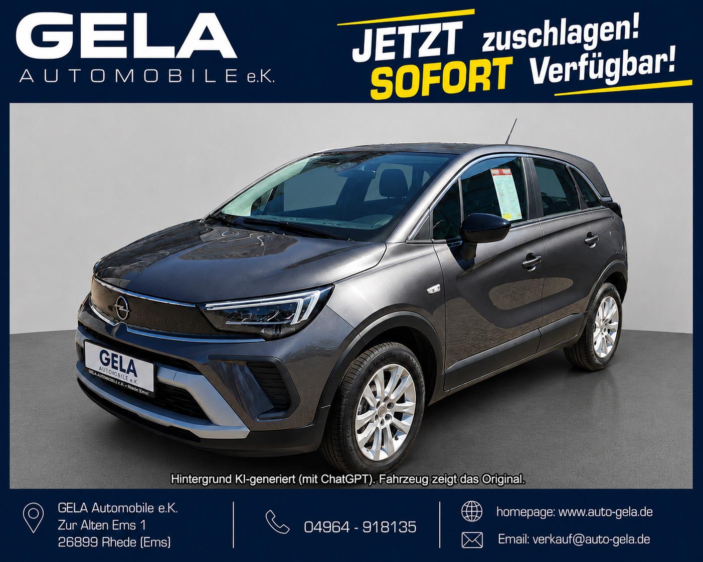 Opel Crossland 1.2 Turbo Elegance /SmartLink/16 Zoll