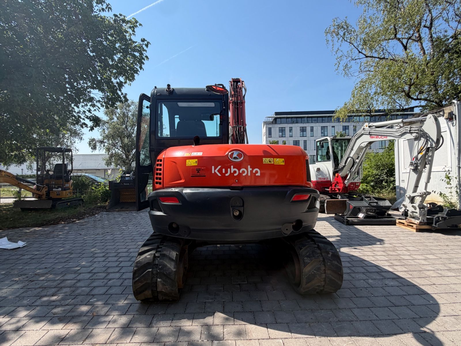 Fahrzeugabbildung Kubota KX080-4alphaHS08 opt. Rotor als Sandwich