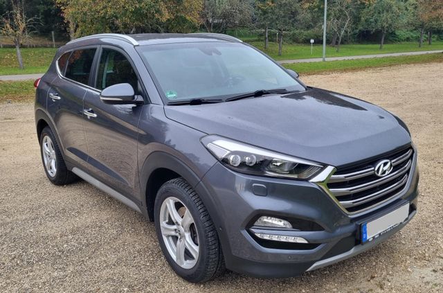 Hyundai Tucson Premium 1.6 T-GDi+4WD+Autom.+Leder+1. Hd.