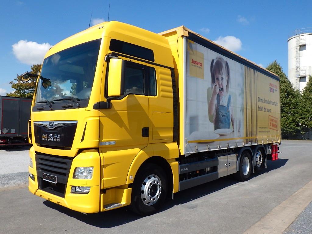 MAN TGX 26.460 LL XXL/Ret/Pritsche/Heitling/Kompress