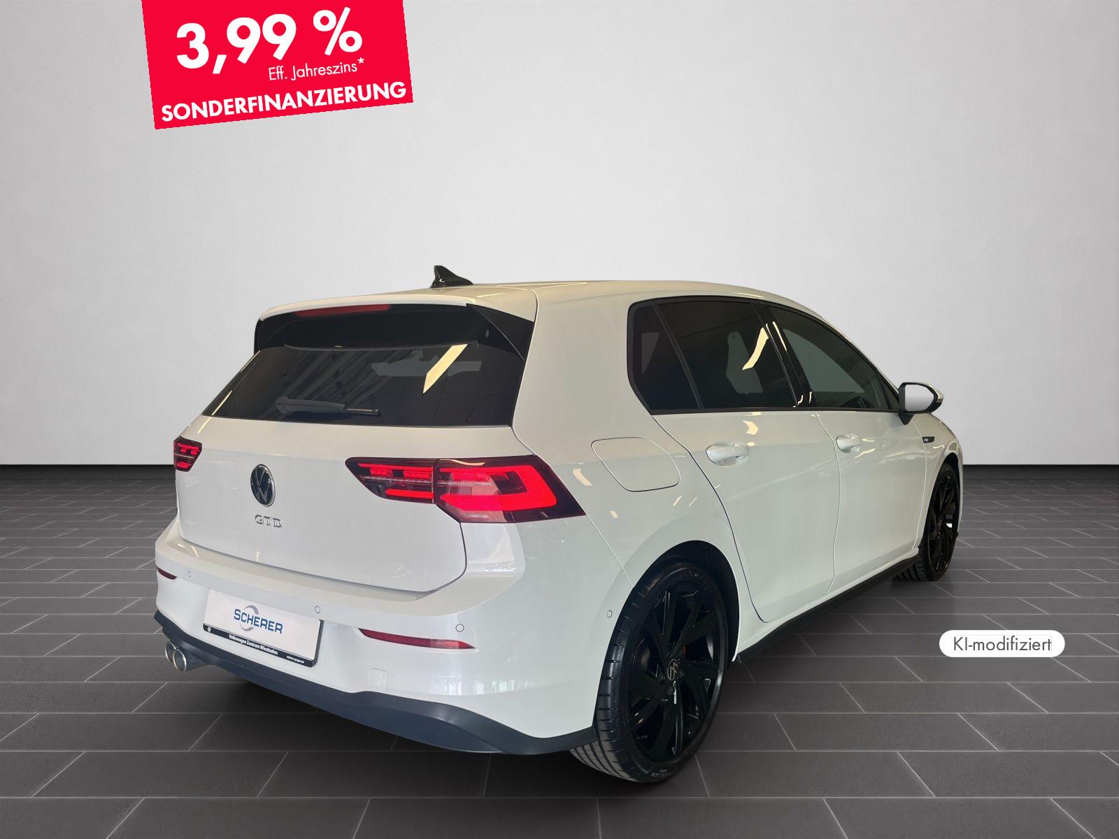 Volkswagen Golf VIII GTD 2,0 TDI DSG, Navi, Sitzh., IQLight, миниатюра 2