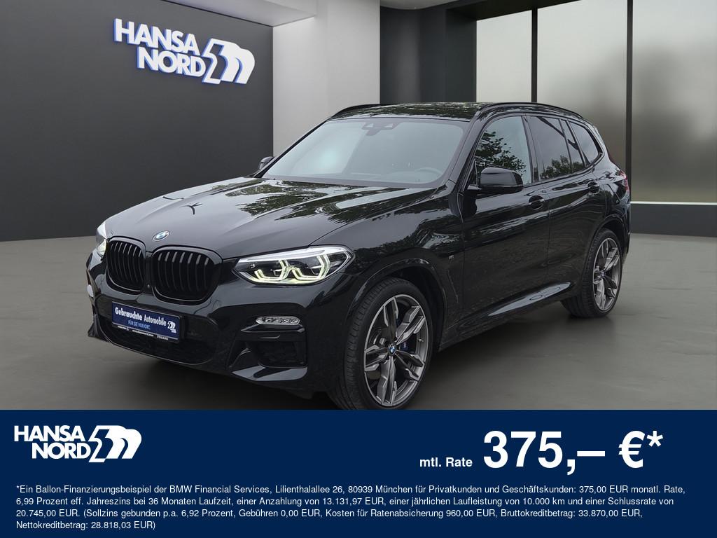 BMW X3 M40d LED NAV HUD PANO 360° KAMERA ACC SHZ 21"