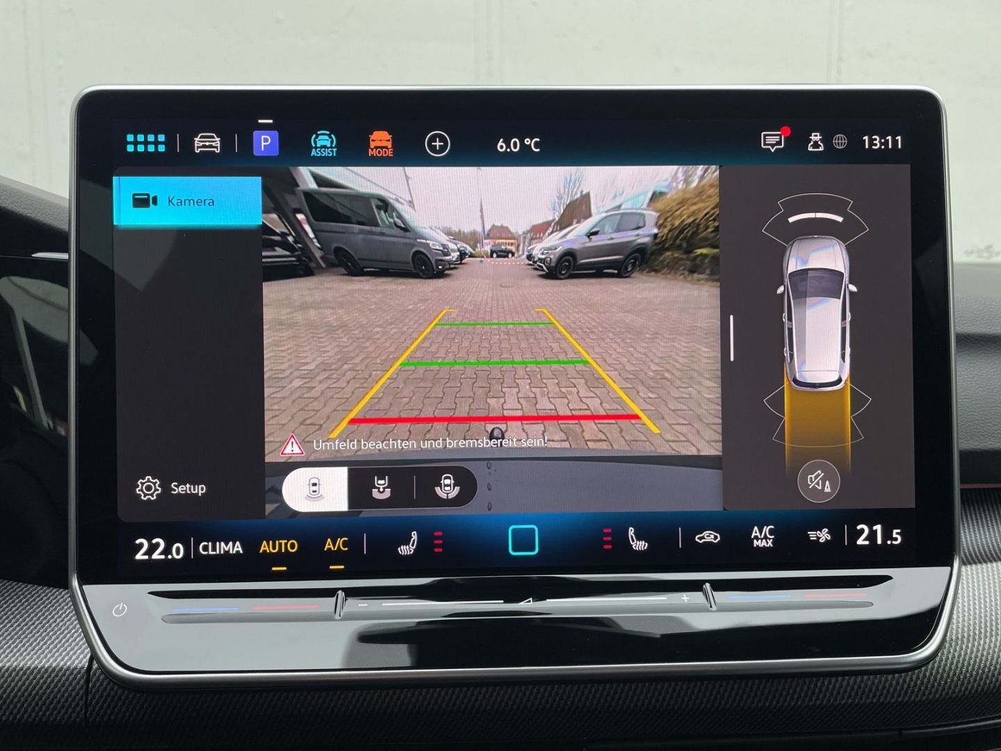 Golf VIII R-Line 2.0 TDI DSG Black Style Kamera